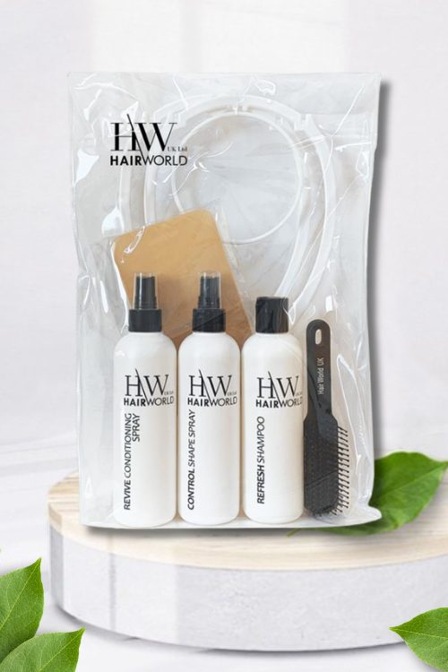 Wig care pack for synthetic wigs